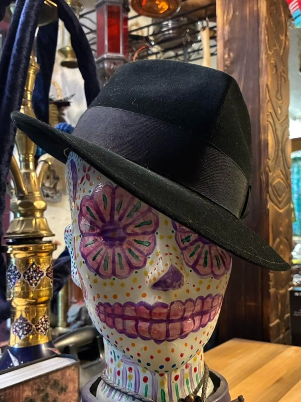 Black men's fedora from Jaxon Detroit